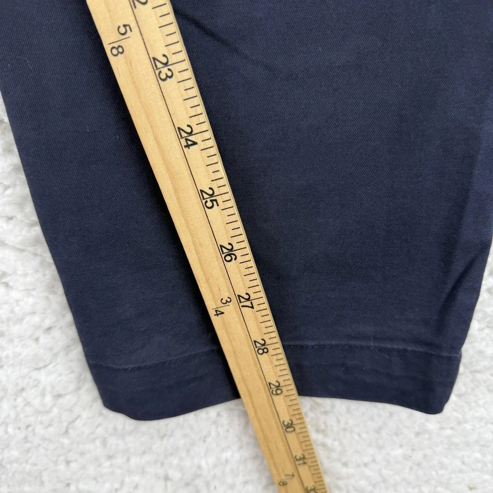 Banana Republic Mason Chino Pants Mens 36x30 Blue Regular Fit Stretch Slim‎